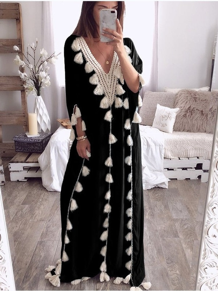 Muslim Abaya Long Dress for Women Muslim Abaya Long Dress for Women